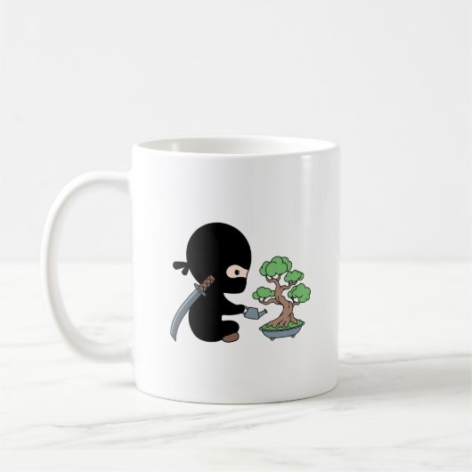 Winziger Ninja-Wasserbaum Kaffeetasse (Links)