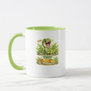 Winziger T-Rex Süßer Dinosaurier Kaffeebecher Tasse