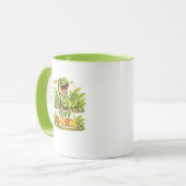 Winziger T-Rex Süßer Dinosaurier Kaffeebecher Tasse (Vorderseite Links)