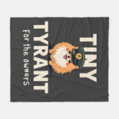 Winziger Tyrann Fleecedecke (Vorderseite (Horizontal))
