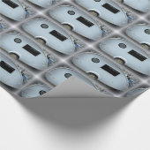 winziger Wohnwagen Geschenkpapier (Ecke)