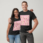 winziges Axolotl-Muster T-Shirt (Unisex)