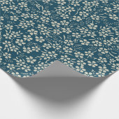 Winziges Blumenverpackungspapier Geschenkpapier (Ecke)