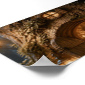 Winziges Mäusehaus Poster (Ecke)