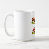 Winziges Pilzdorf Kaffeetasse (Links)