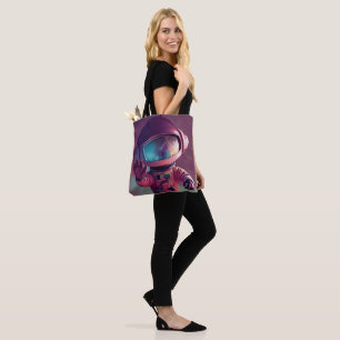 Winziges rosa Alien Tasche