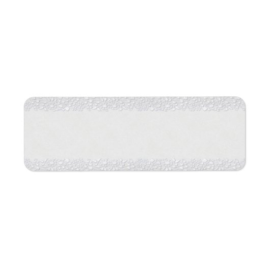 Winziges weißes Apothekenetikum (Vorne)