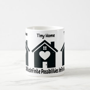 Winziges Zuhause Unendliche Möglichkeiten Minimali Kaffeetasse