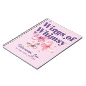 Winzigkeit | Soft Girl Spiral Notebook Notizblock (Linke Seite)