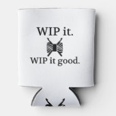 WIP IT Good Crochet Craft Spaß Dosenkühler (Vorderseite)