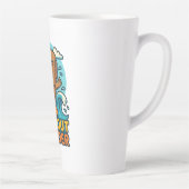 Wipeout Moai Chibi Surf Versagt Milchtasse (Rechts)