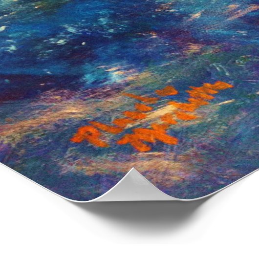 "Wipeout" Poster (Ecke)