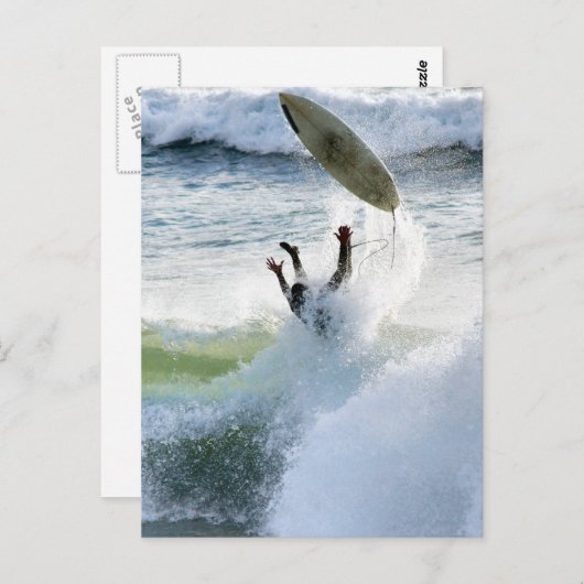 Wipeout Postkarte (Vorne/Hinten)