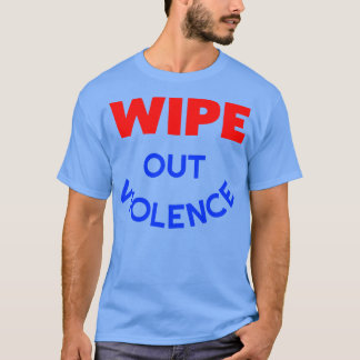 WIPOUT GEWALT 60er Retro Hippie Liebe nicht W T-Shirt