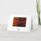 Wir 3 Könige Feiertagskarte (Rückseite)