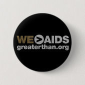 WIR > AIDS Knopf Button (Vorderseite)