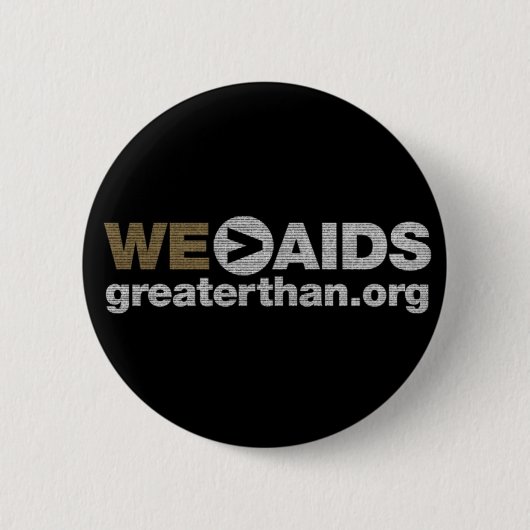WIR > AIDS Knopf Button (Vorderseite)
