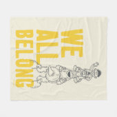 Wir alle gehören fleecedecke (Vorderseite (Horizontal))