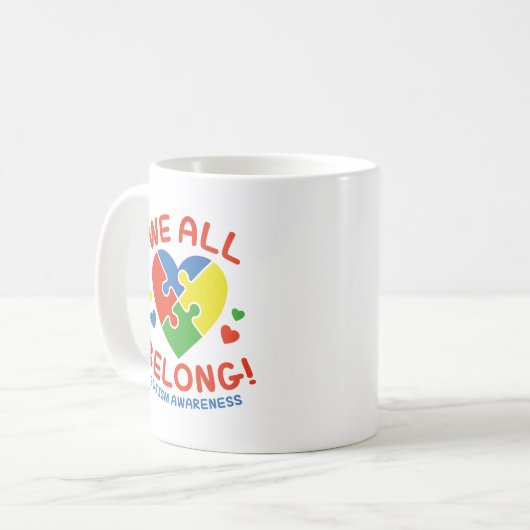 Wir alle gehören kaffeetasse (Vorderseite Links)