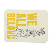 Wir alle gehören magnet (Horizontal)