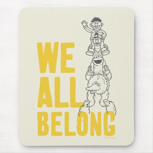 Wir alle gehören mousepad (Vorne)
