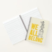 Wir alle gehören notizblock (Innenseite)