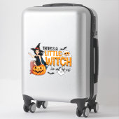 Wir alle haben eine kleine Hexe Aufkleber (Koffer)