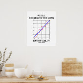 Wir alle kehren zurück zum Gemeinen und letztlich  Poster (Küche)