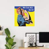 Wir alle können es tun poster (Heimbüro)
