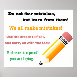 Wir alle machen Fehler Poster