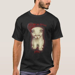 Wir alle MEOU hier unten Clownkatze Kitten T-Shirt