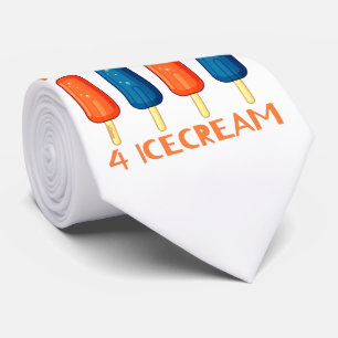WIR ALLE SCHREIBEN FÜR ICECREAM lustigen Sommer Krawatte