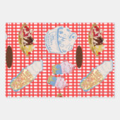 Wir alle schreien nach Eiscreme Geschenkpapier Set (Vorderseite 2)
