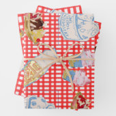 Wir alle schreien nach Eiscreme Geschenkpapier Set (Beispiel)