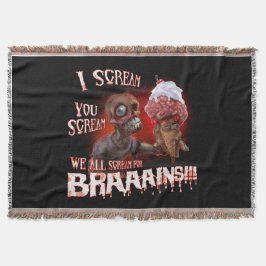 Wir alle schreien nach Gehirnen Decke