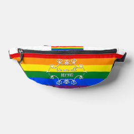 Wir alle sind der Monat mit dem LGBTQ Bauchtasche