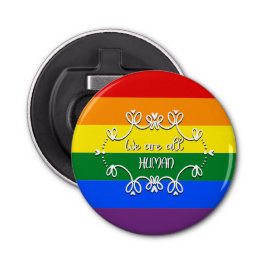 Wir alle sind der Monat mit dem LGBTQ Flaschenöffner