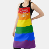 Wir alle sind der Monat mit dem LGBTQ Schürze (InSitu)