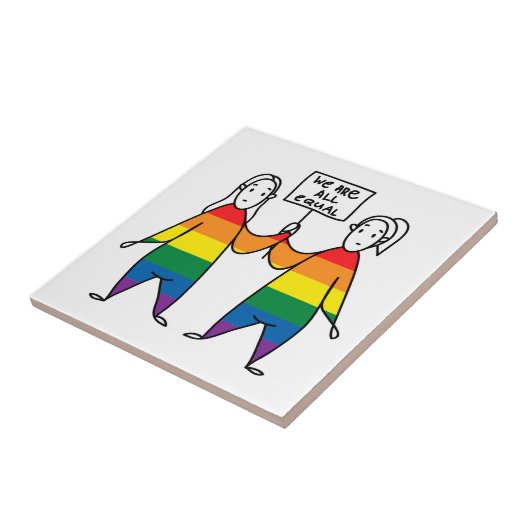 Wir alle sind gleich fliese (Seite)