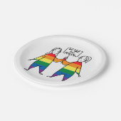 Wir alle sind gleich pappteller (Schrägansicht)