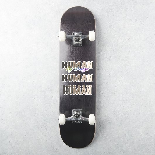 Wir alle sind Menschen | Eine globale Gemeinschaft Aufkleber (Skateboard)