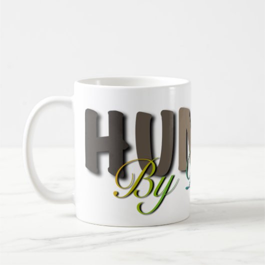 Wir alle sind Menschen Kaffeetasse (Links)