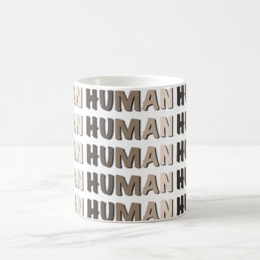 Wir alle sind Menschen Kaffeetasse (Mittel)