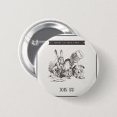 Wir alle sind verrückt hier button (Vorne & Hinten)