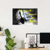 Wir alle sollen glänzen poster (Heimbüro)