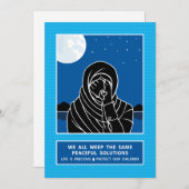 Wir alle weben die gleiche 3_flache Karte 5"x7" (Vorne/Hinten)