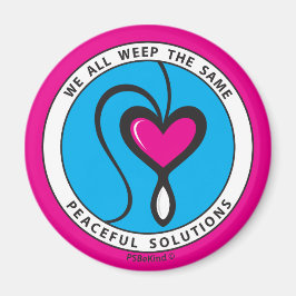 Wir alle weinen das gleiche 1_Round Magnet 2.25"