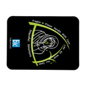 Wir alle weinen dasselbe 3_Flexible Magnet (Horizontal)