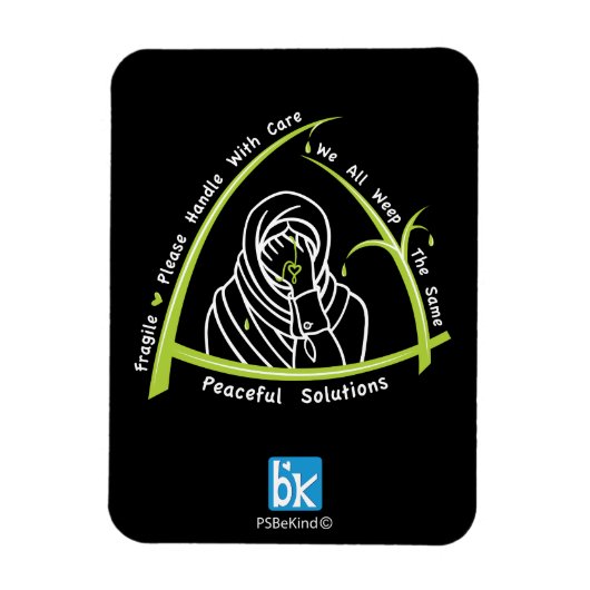 Wir alle weinen dasselbe 3_Flexible Magnet (Vertikal)