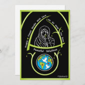 Wir alle weinen die gleiche 3_flat Card 12x18" (Vorne/Hinten)